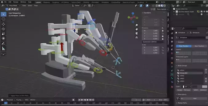 Da Vinci - Medical Robot Surgery