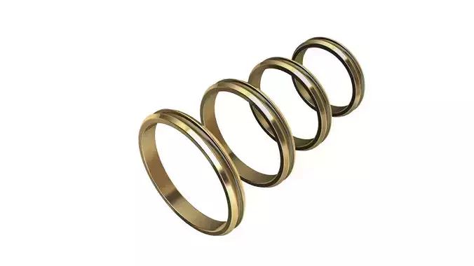 4 sizes wedding band 4 stl verified