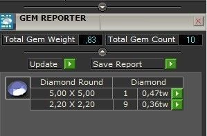 man ring with diamonds 3D print model_4