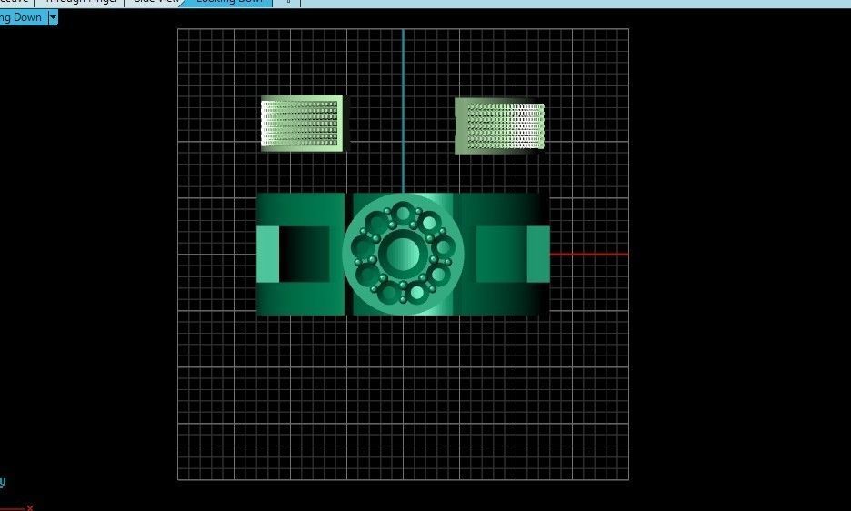 man ring with diamonds 3D print model_35