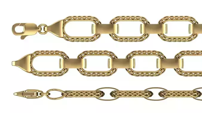 Gourmet Bracelet-2 3D print model