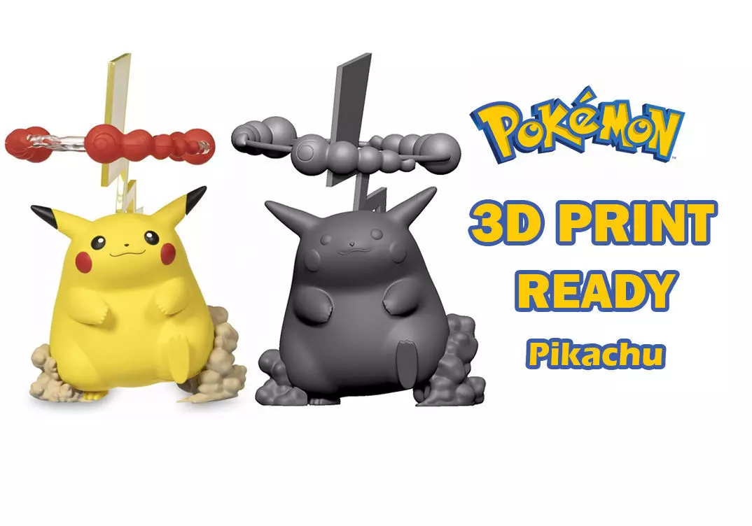 Pikachu VMAX - 3D Print Ready 3D print model_0