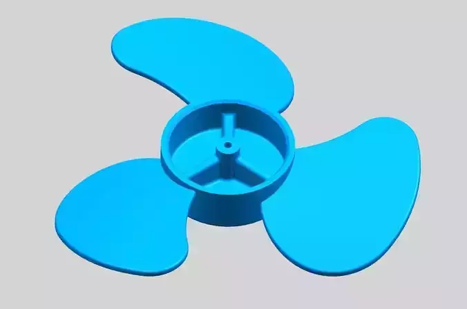 Fan propeller 3D print model