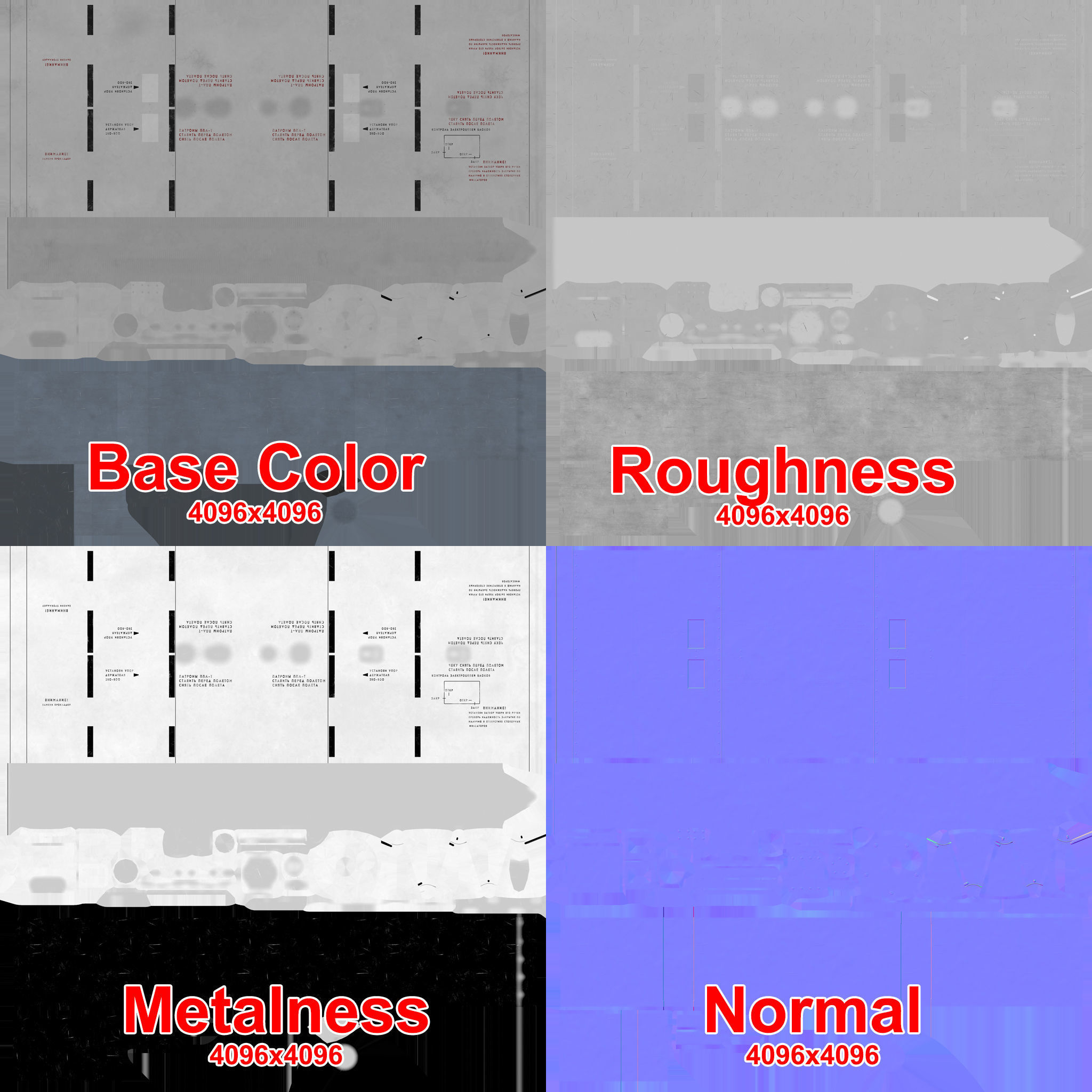 B-13 Rocket Pod Low-poly 3D model_16