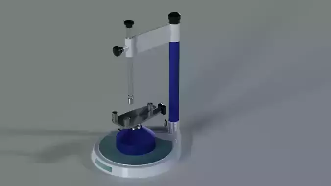 Dental laboratory parallelometer 3D model