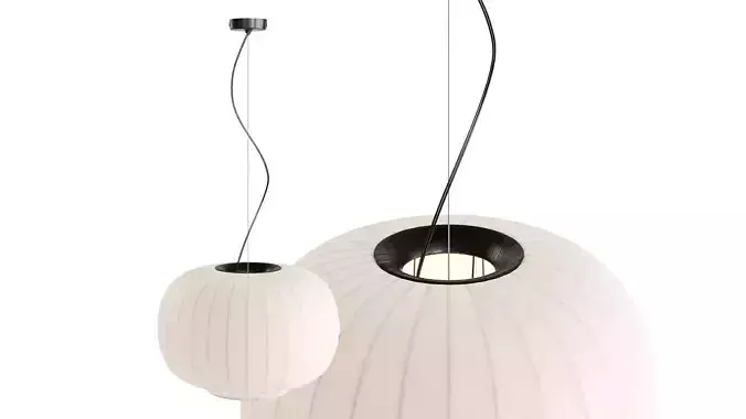 586 Paper Pendant Lamp by VIPP