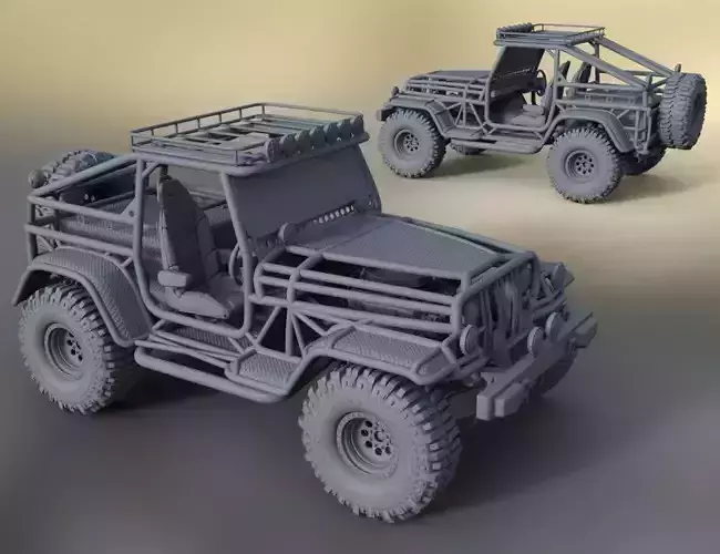 Wrangler Truck 2022 3D model