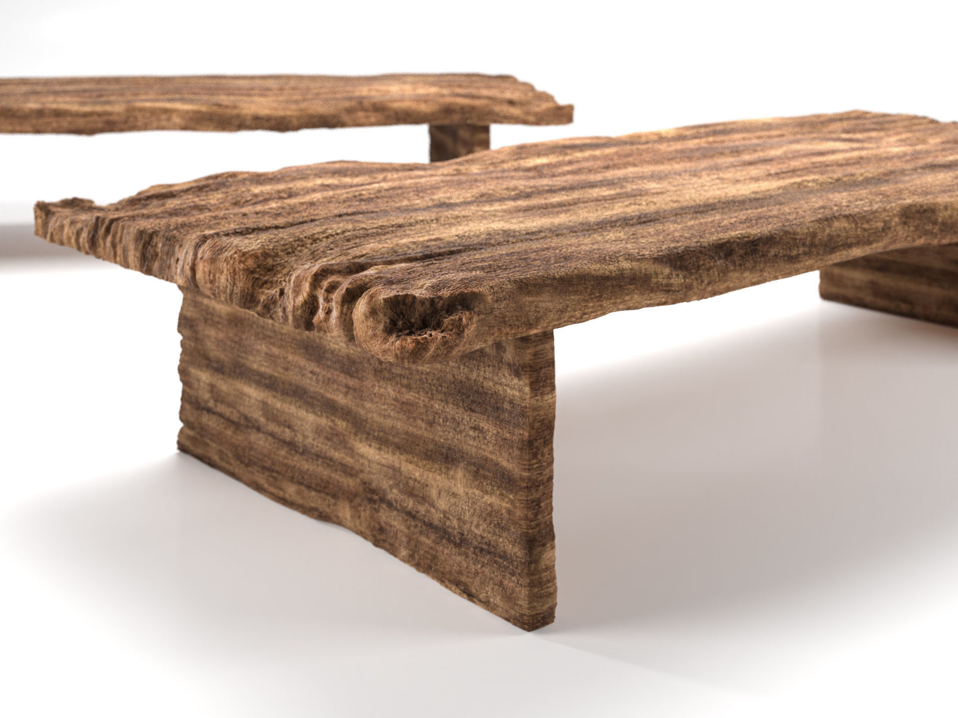 Old table 3D model_3