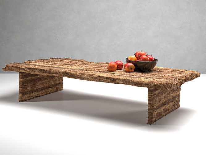 Old table 3D model
