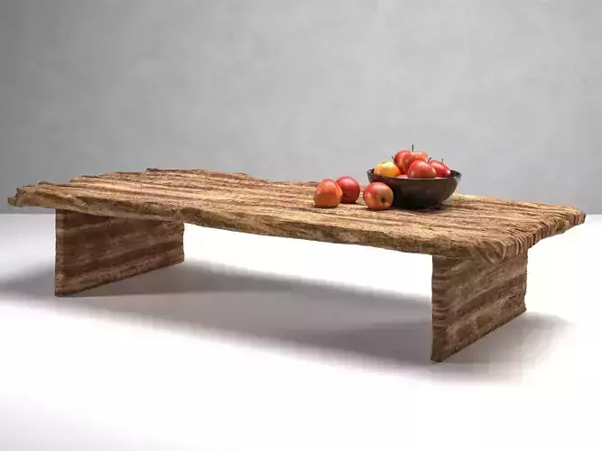 Old table 3D model