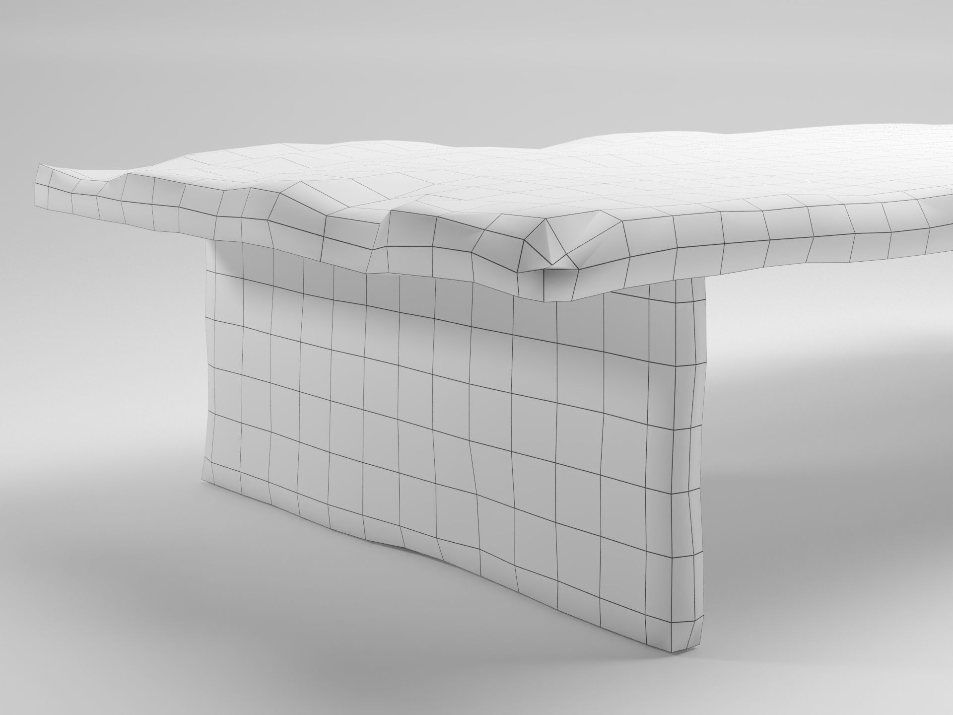 Old table 3D model_12