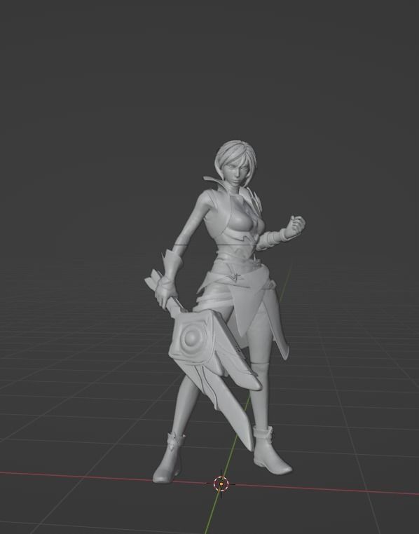 Riven centinel 3D print model_1