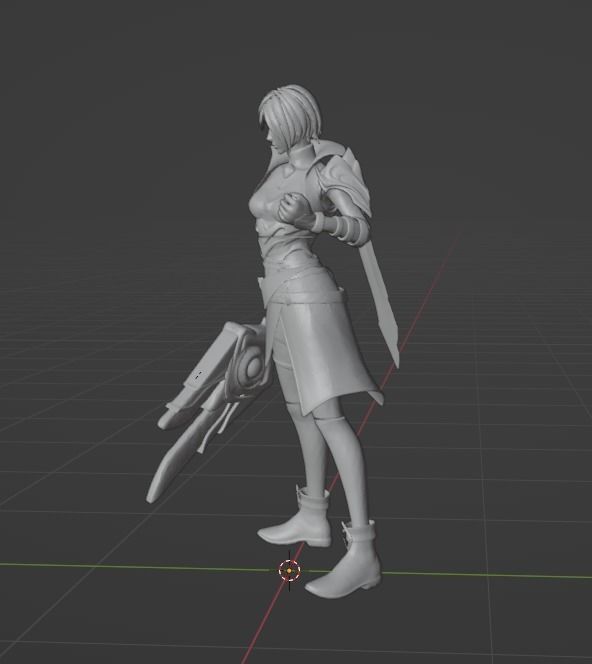 Riven centinel 3D print model_4