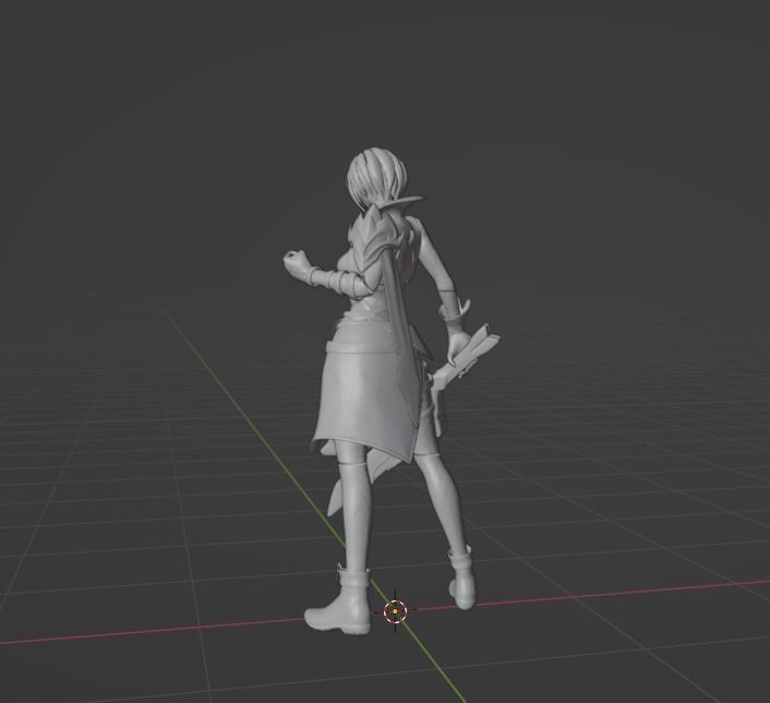 Riven centinel 3D print model_3