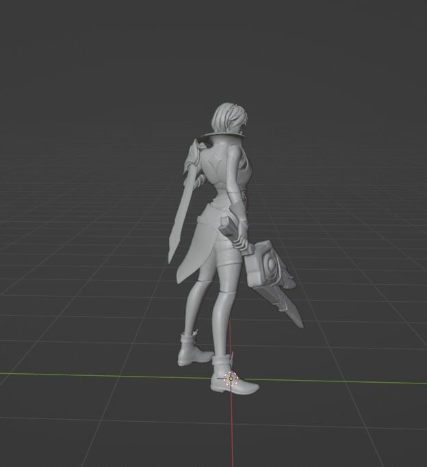 Riven centinel 3D print model_2