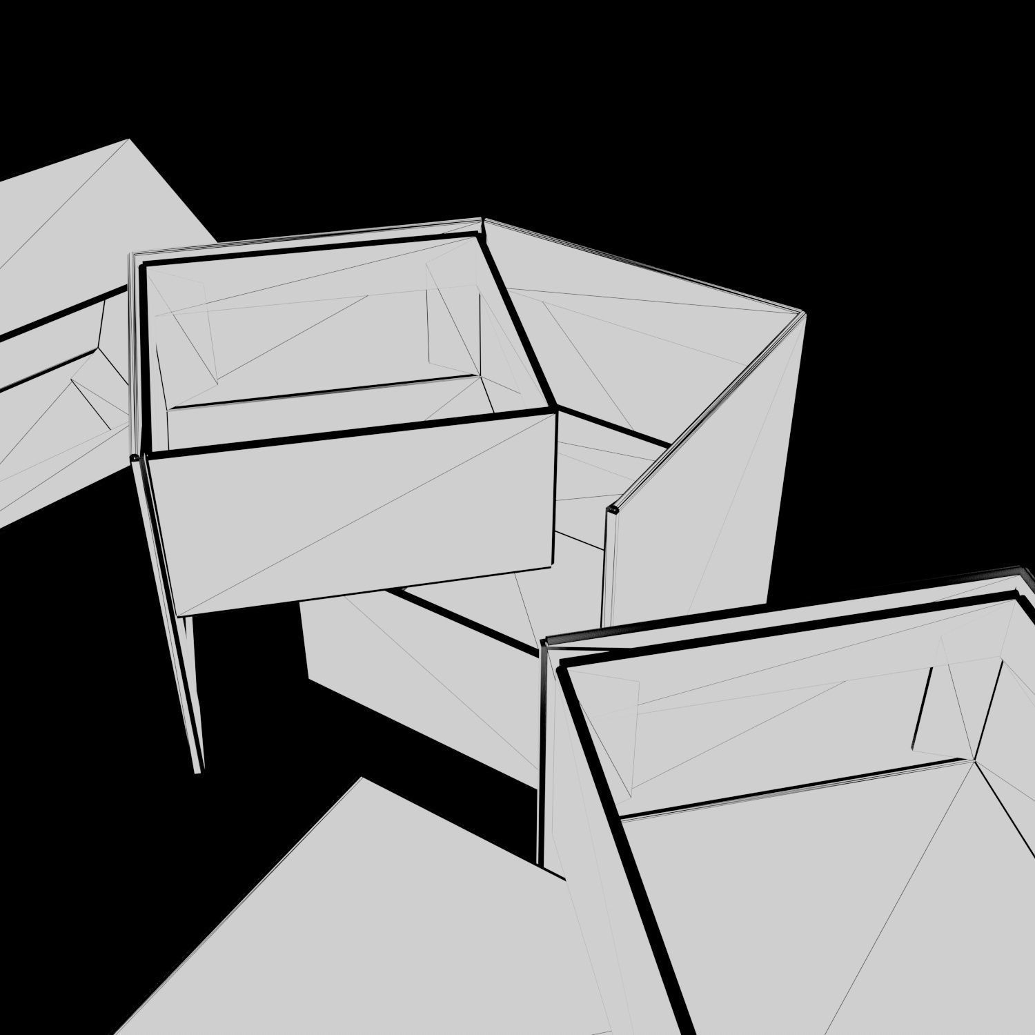 TIER BOX - Package 3D model 3D model | CGTrader