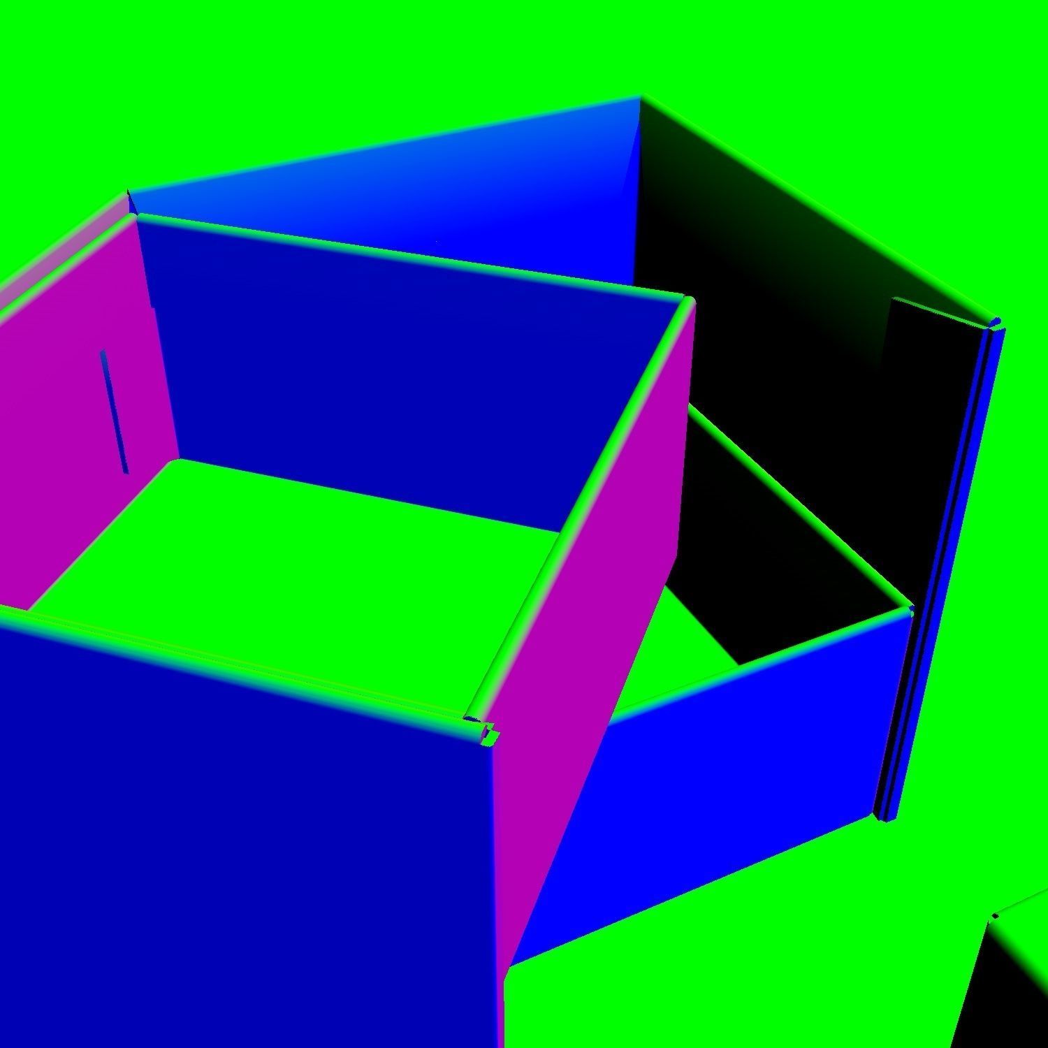 TIER BOX - Package 3D model 3D model | CGTrader