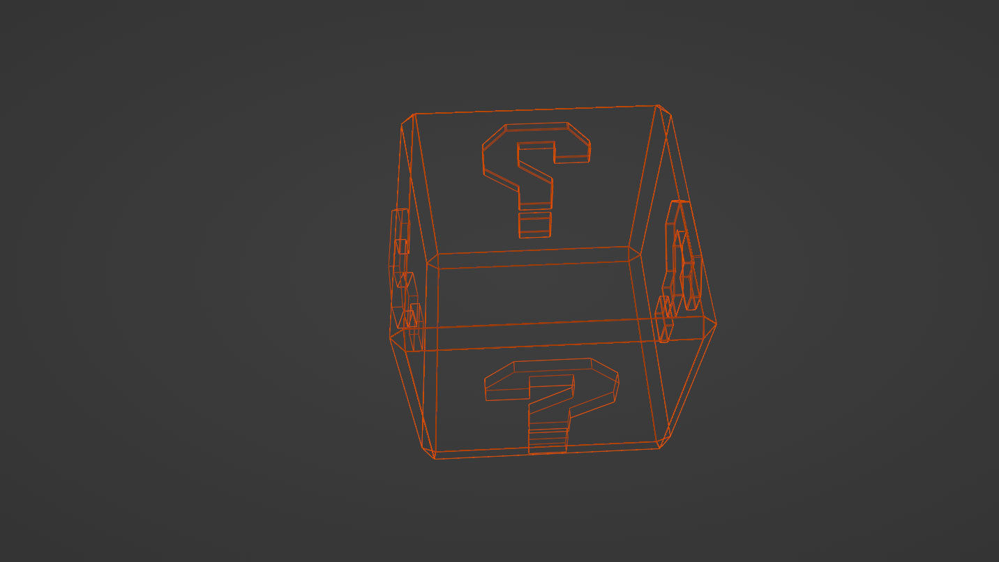 Game futures 3D elements asset Low-poly 3D model_27
