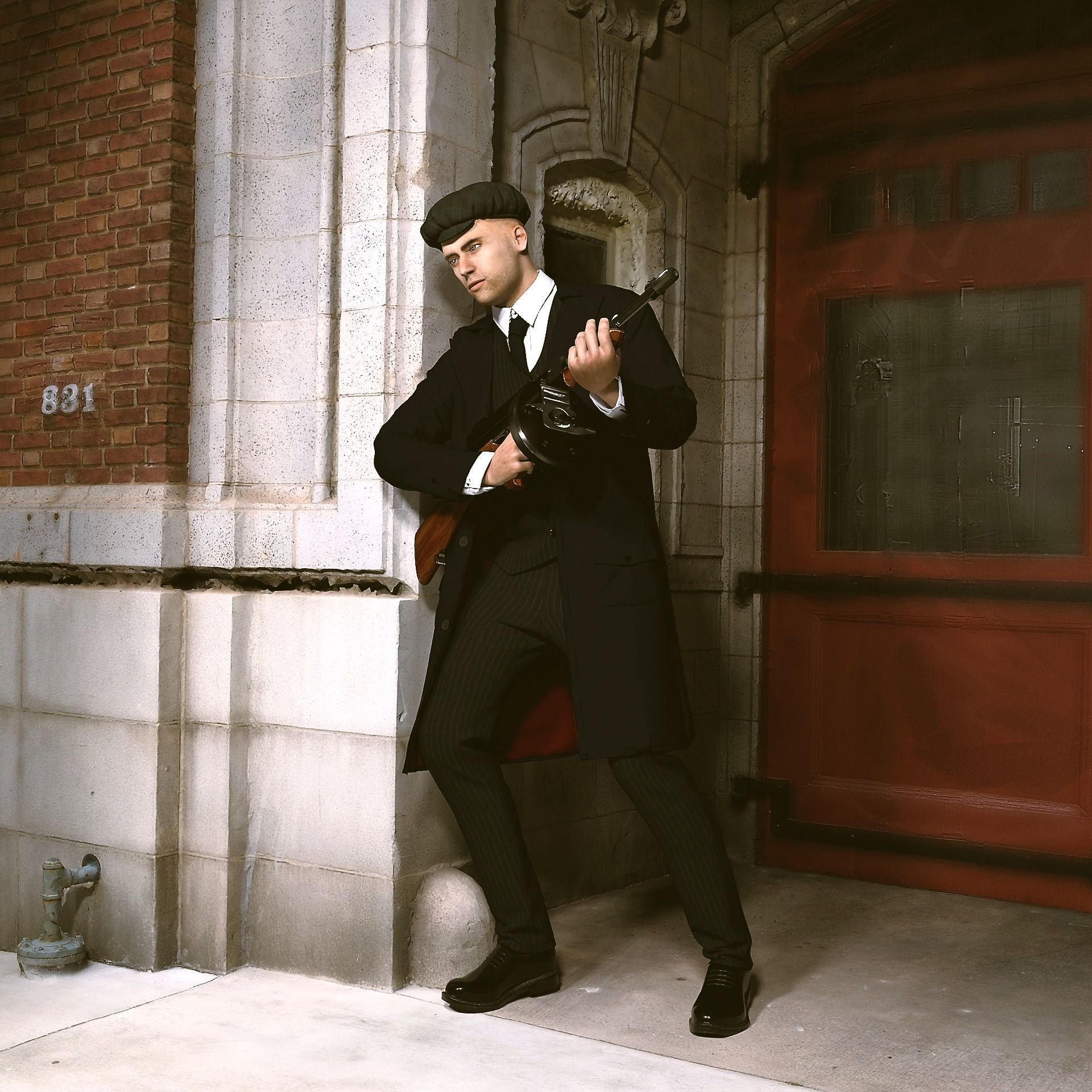 Rigged character plus suits pack made with marvelous designer 3D model_2