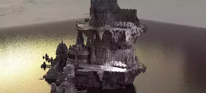 Dark Boss Castle structures 