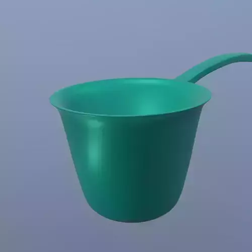 Dipper cup with handle