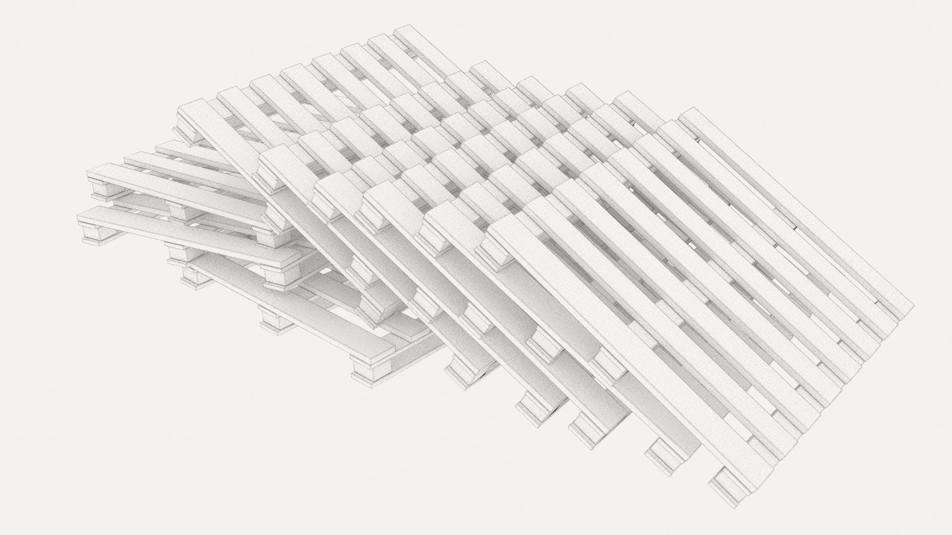 pallets pile 4 3D model_11