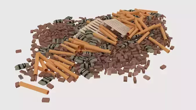 construction site pallets pile 2