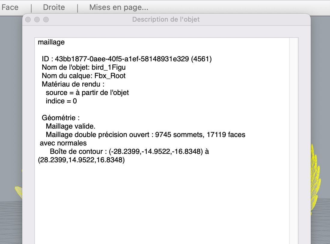 Blue bird Sparrow Rossignol Moineau 3D model_7