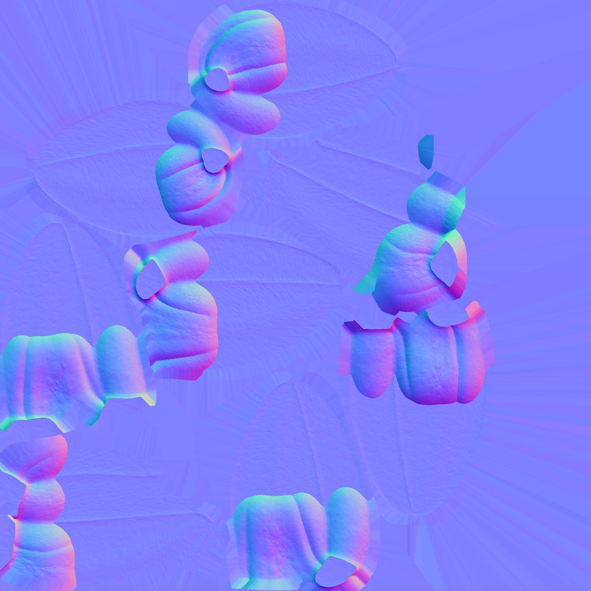 FaceHugger FanArt 3D model_16