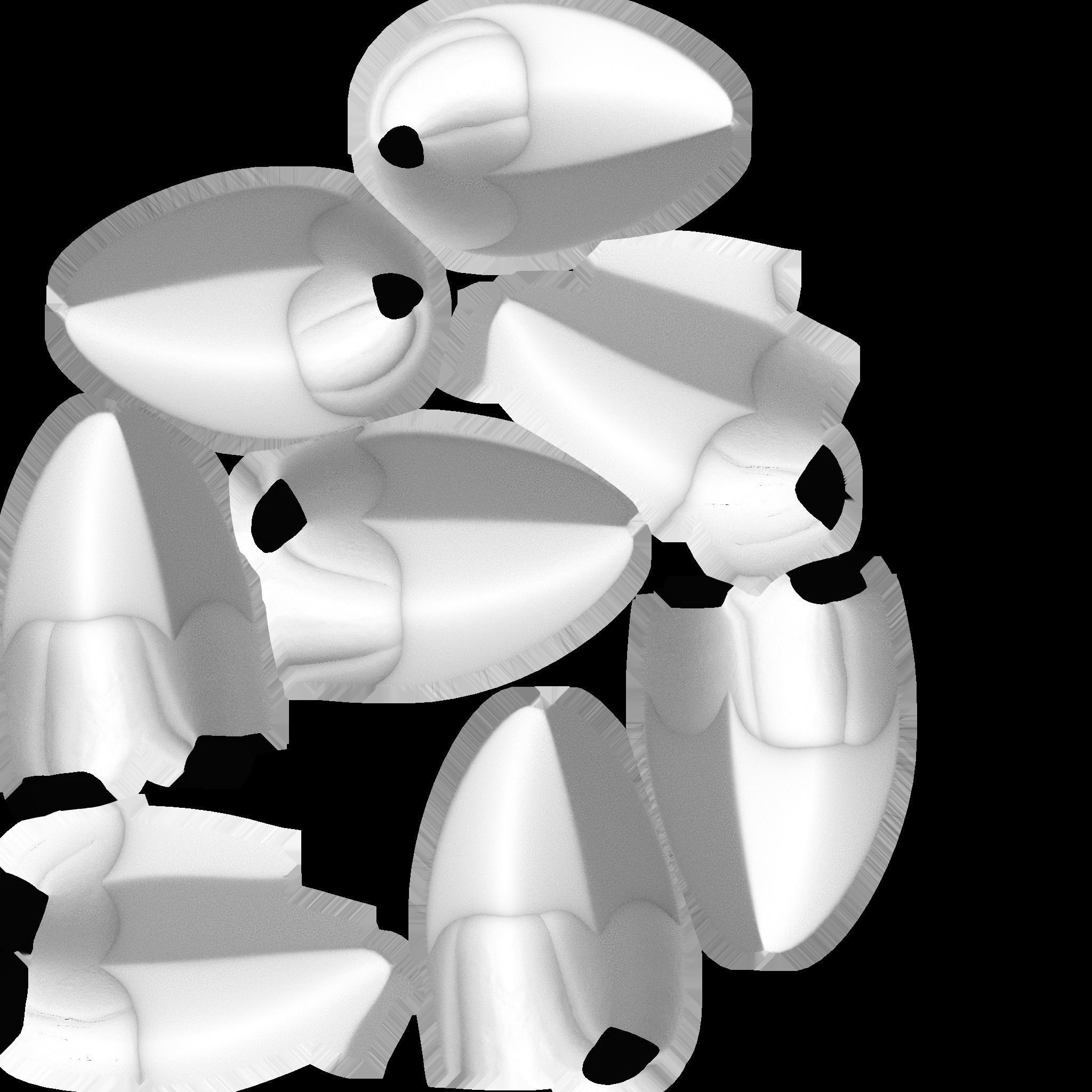 FaceHugger FanArt 3D model_13