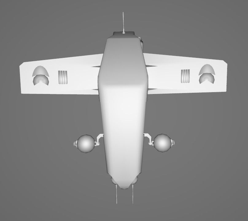 Star Wars REB Dropship - Low Poly Game - Battlefield - FBX MODEL Low-poly 3D model_4