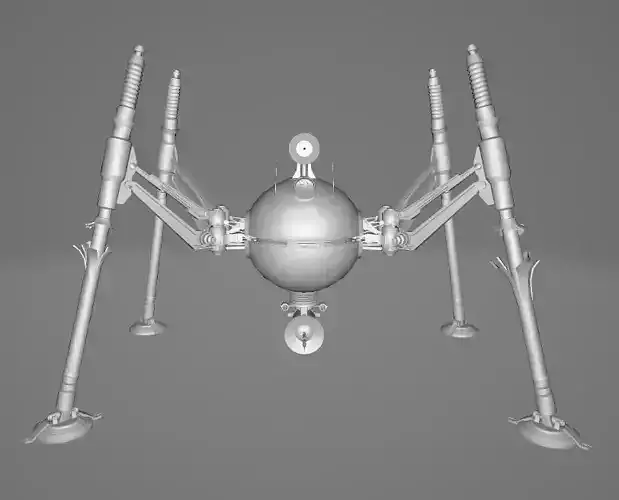 STAR WARS Homing Droid - Low Poly Game - Battlefield - FBX MODEL