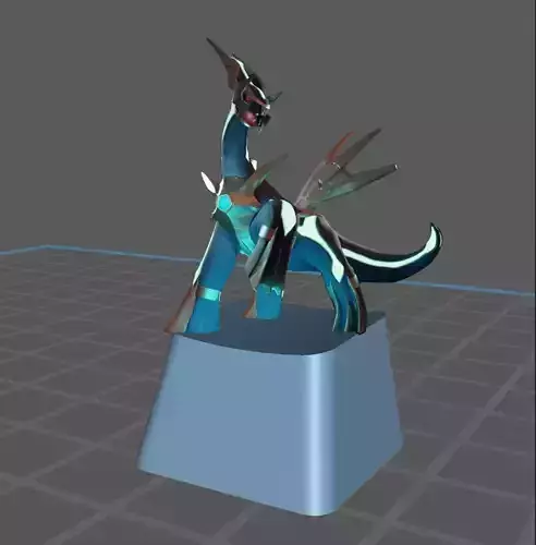 Keycap Pokemon Dialga