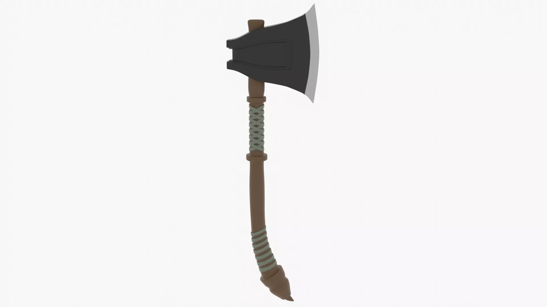 Stylized Axe 3D model_0