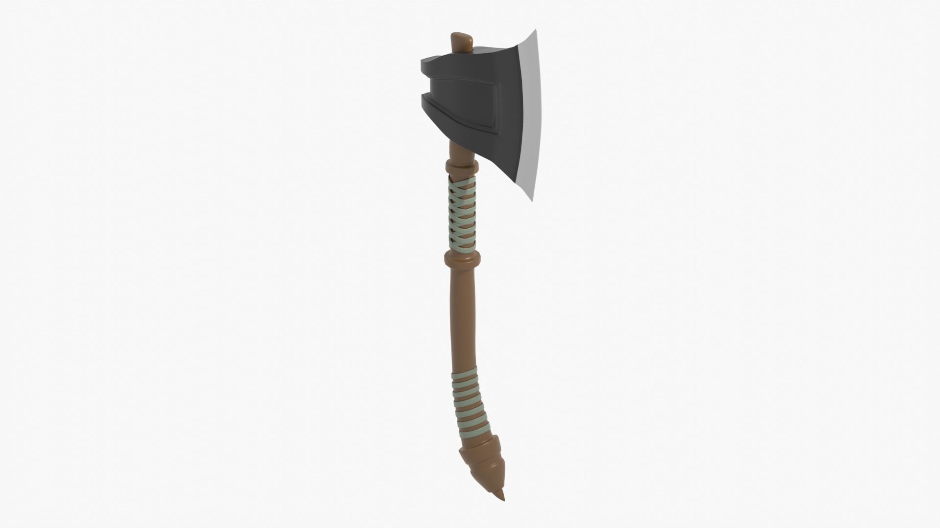 Stylized Axe 3D model_6