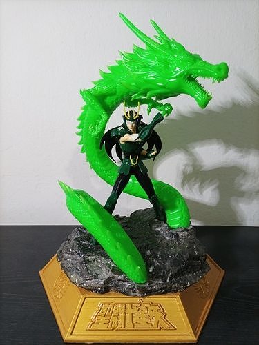 caballeros del zodiaco shiryu 3D print model