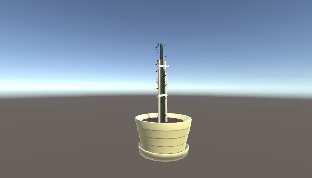 Indoor Plant Free low-poly 3D model_4