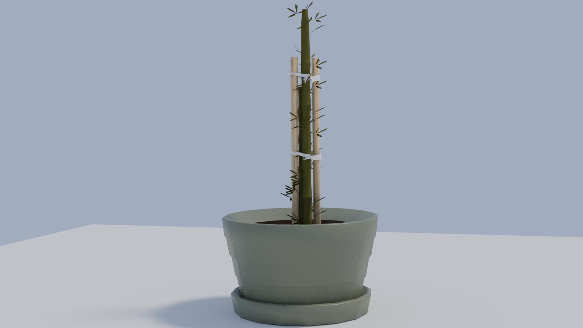 Indoor Plant Free low-poly 3D model_2