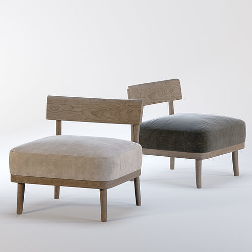 Casamania Hormcherish lounge Low-poly 3D model
