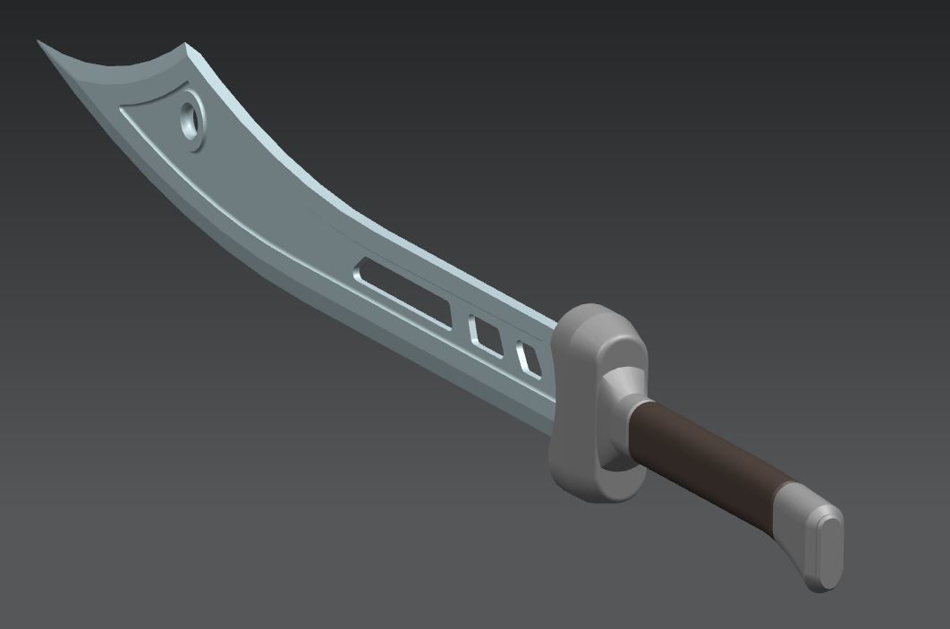 Sword 3D print model_2