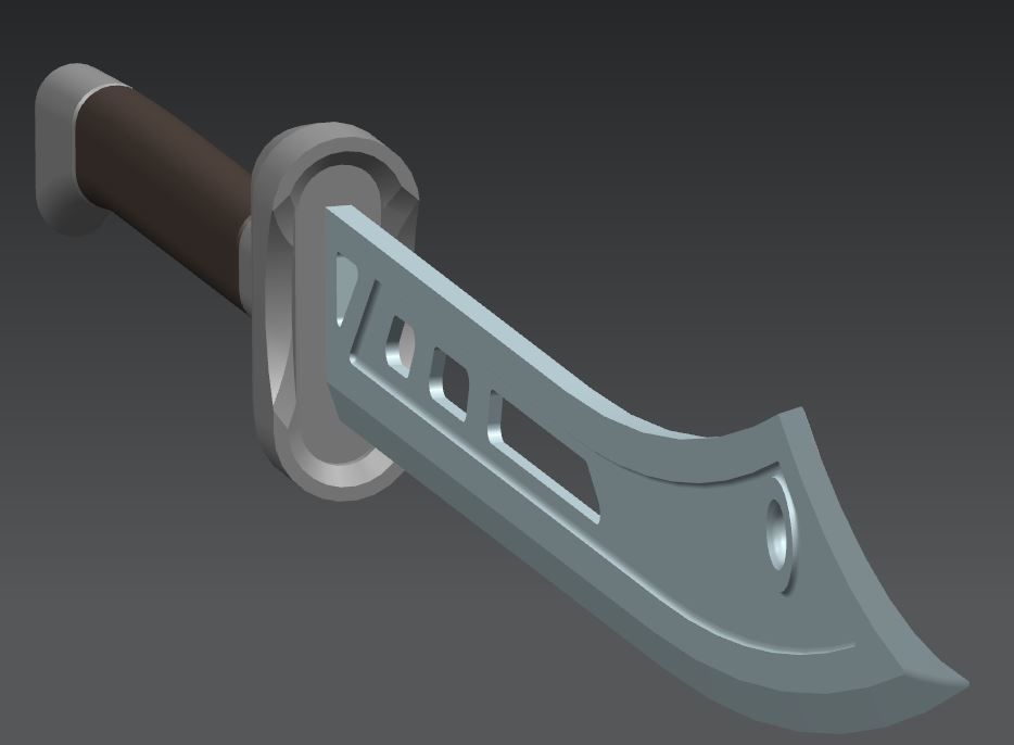 Sword 3D print model_4