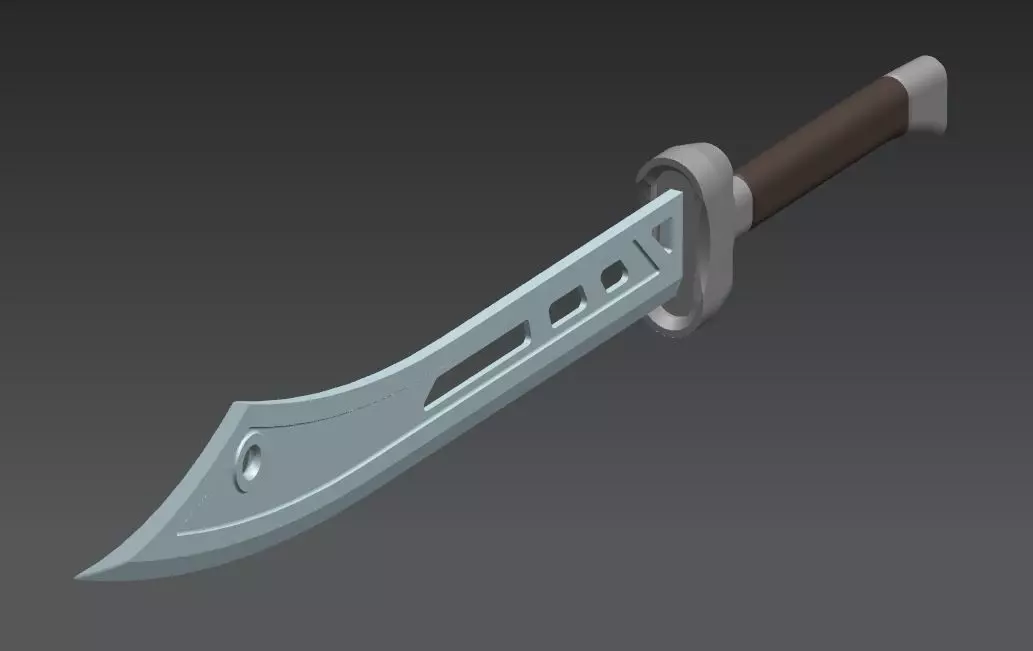 Sword 3D print model_0