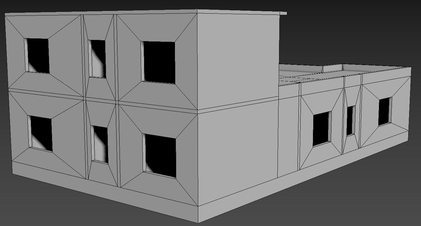 Game Building With PBR Texture and Low-poly 3D model_7