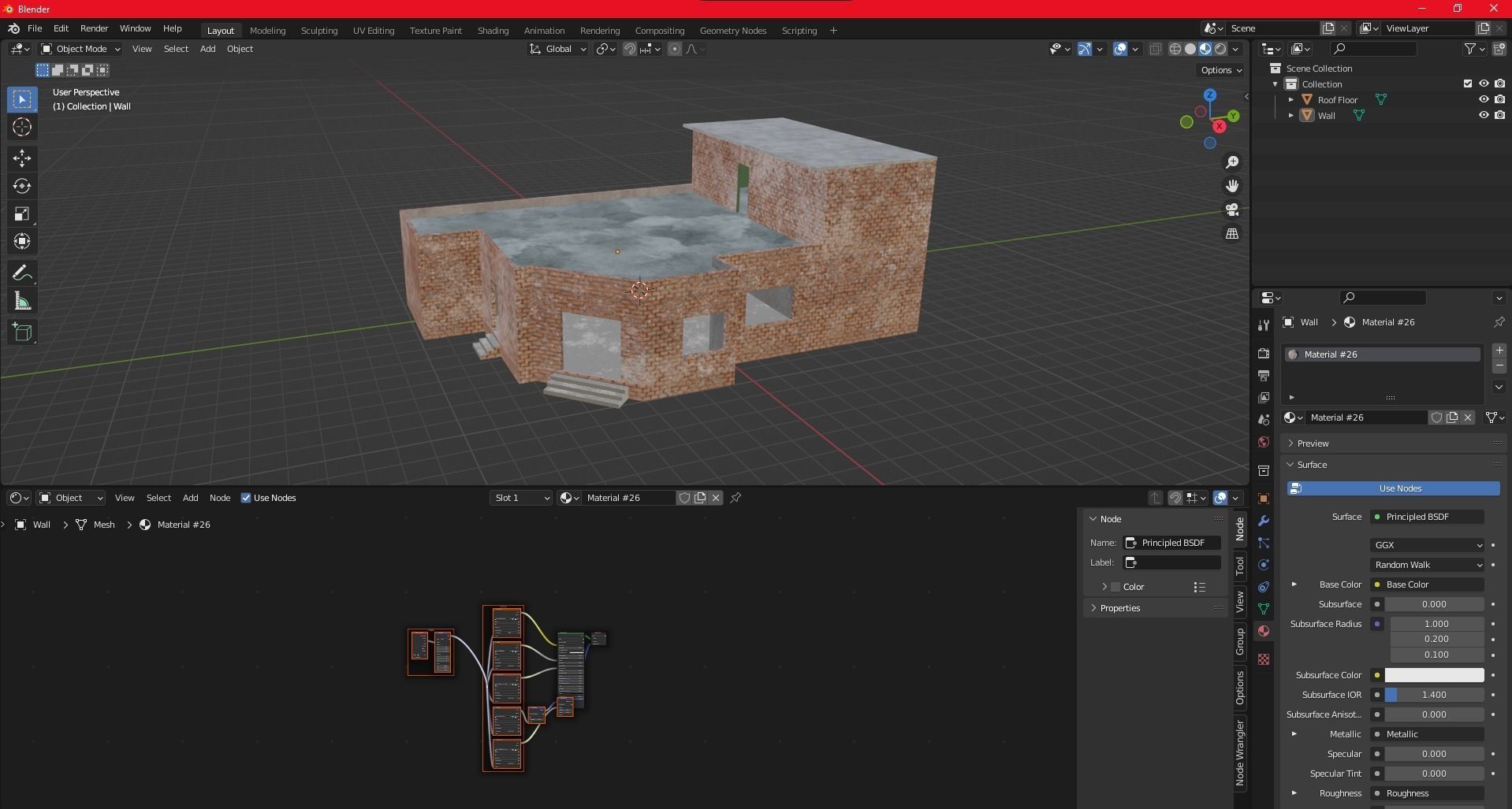 Game Building With PBR Texture and Low-poly 3D model_11