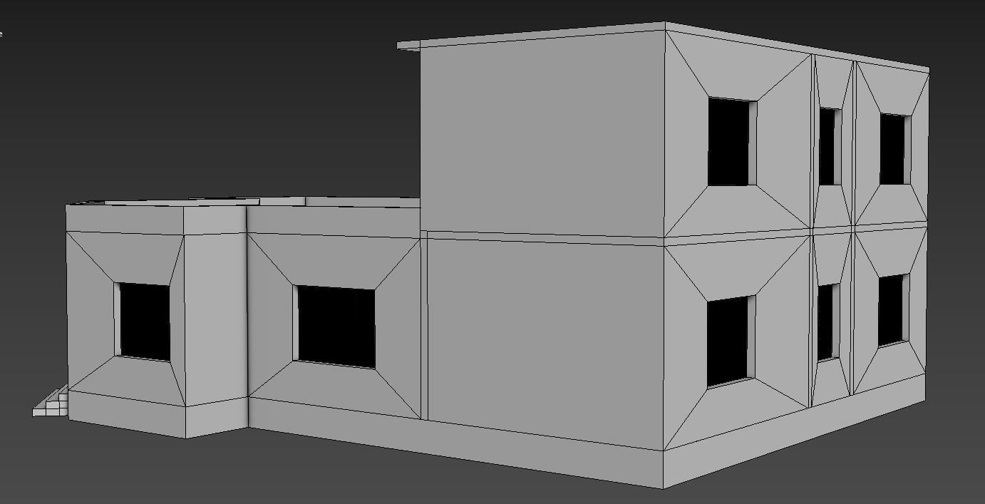 Game Building With PBR Texture and Low-poly 3D model_8