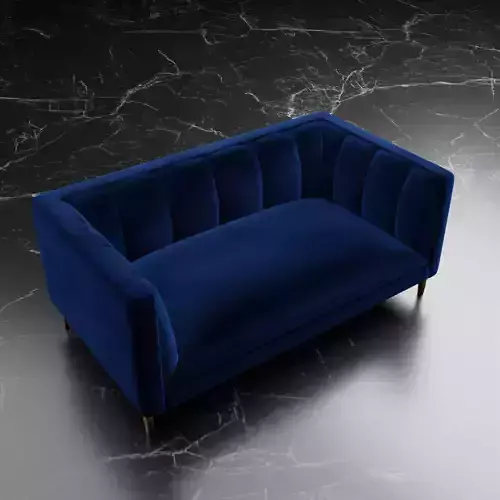  Tufted Living Room Sofa 2 Seater