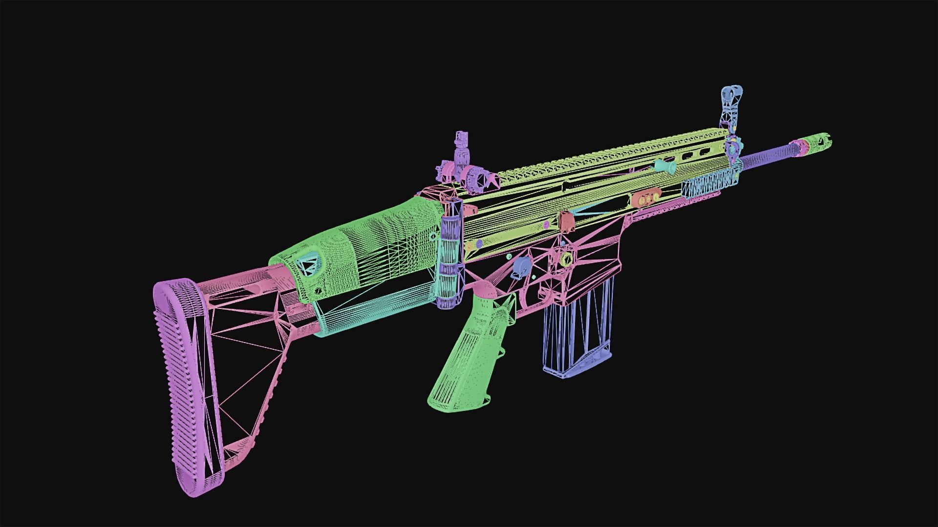 FN SCAR 17S NRCH 3D model_33
