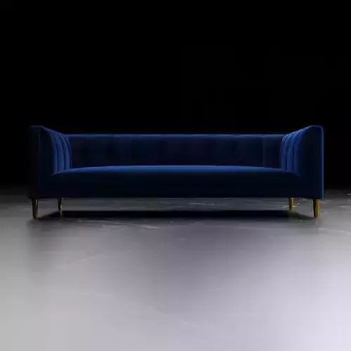  Tufted Living Room Sofa 3 Seater