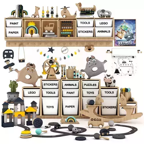 toys and furniture set 