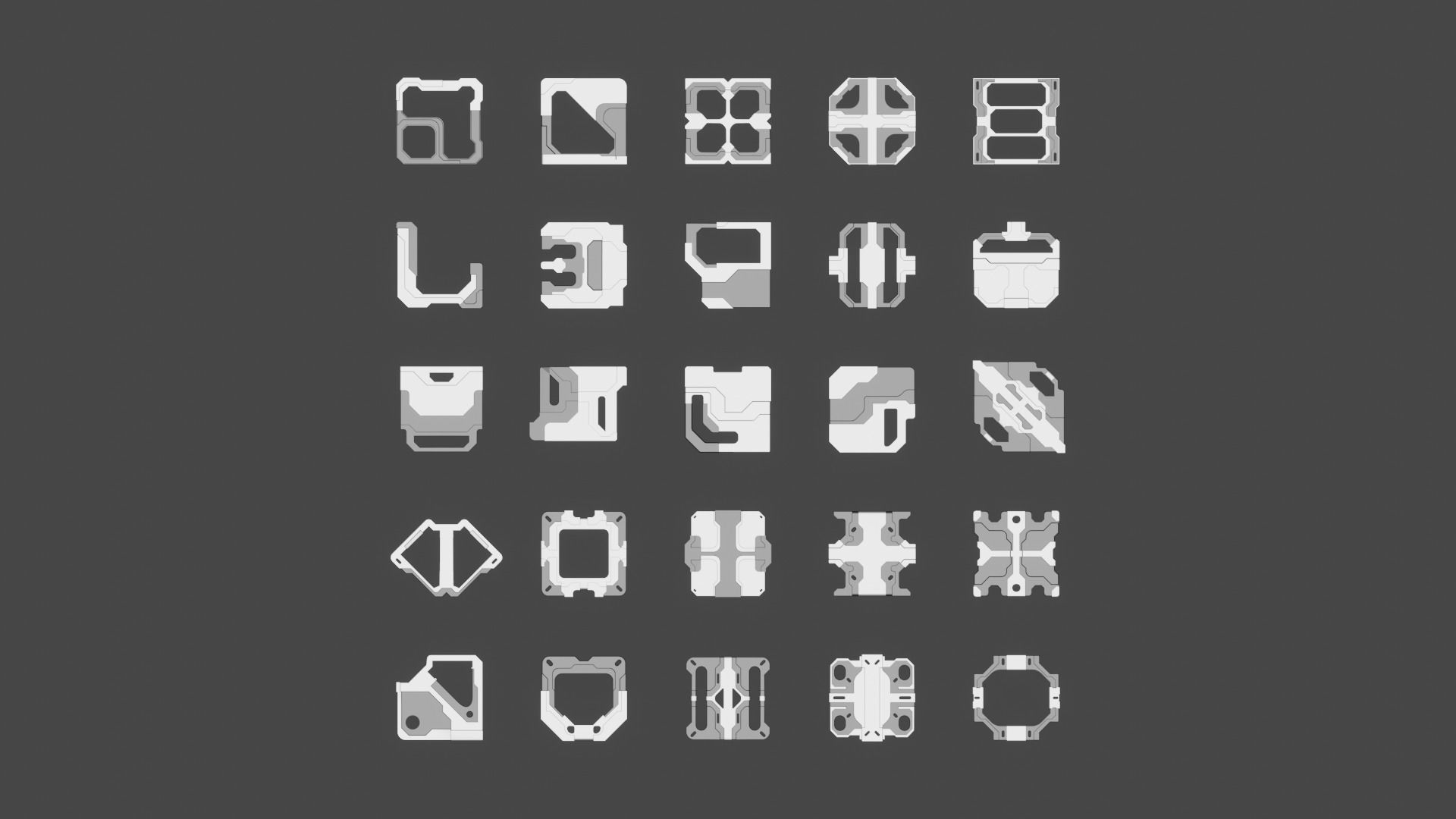 Sci-Fi Greebles Collection I 3D model_3